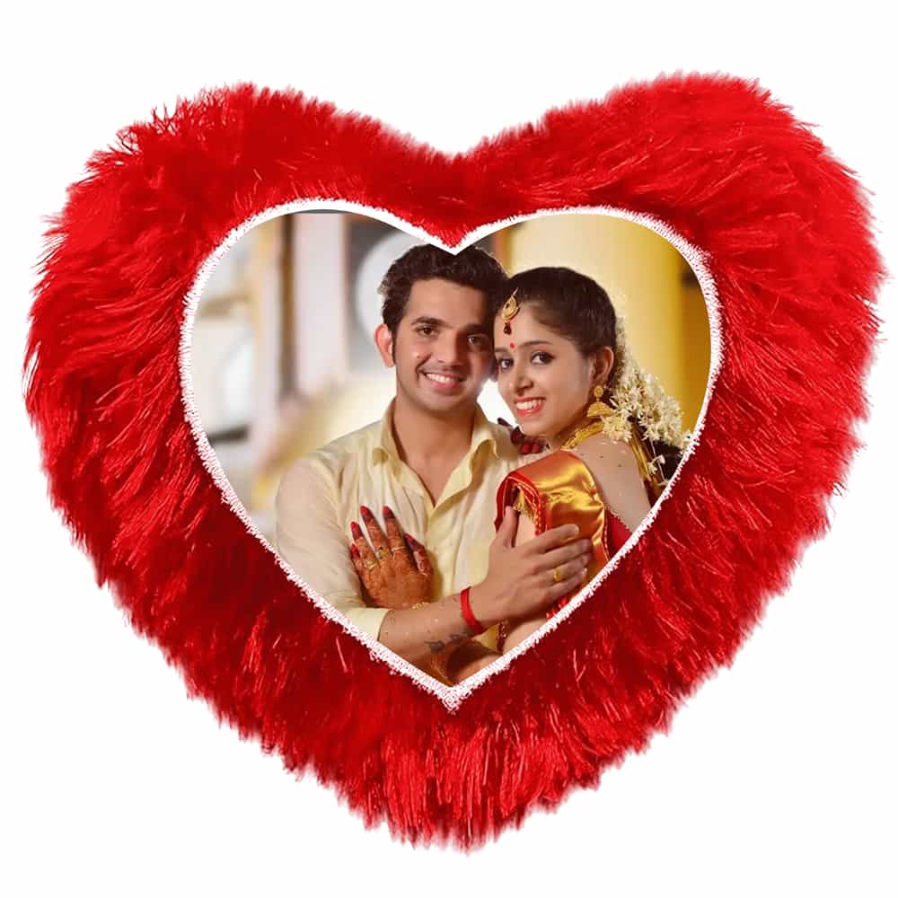 customized heart pillow -1